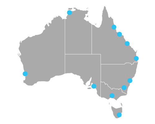 Corpcare-Services-Australian-Map-highlighted